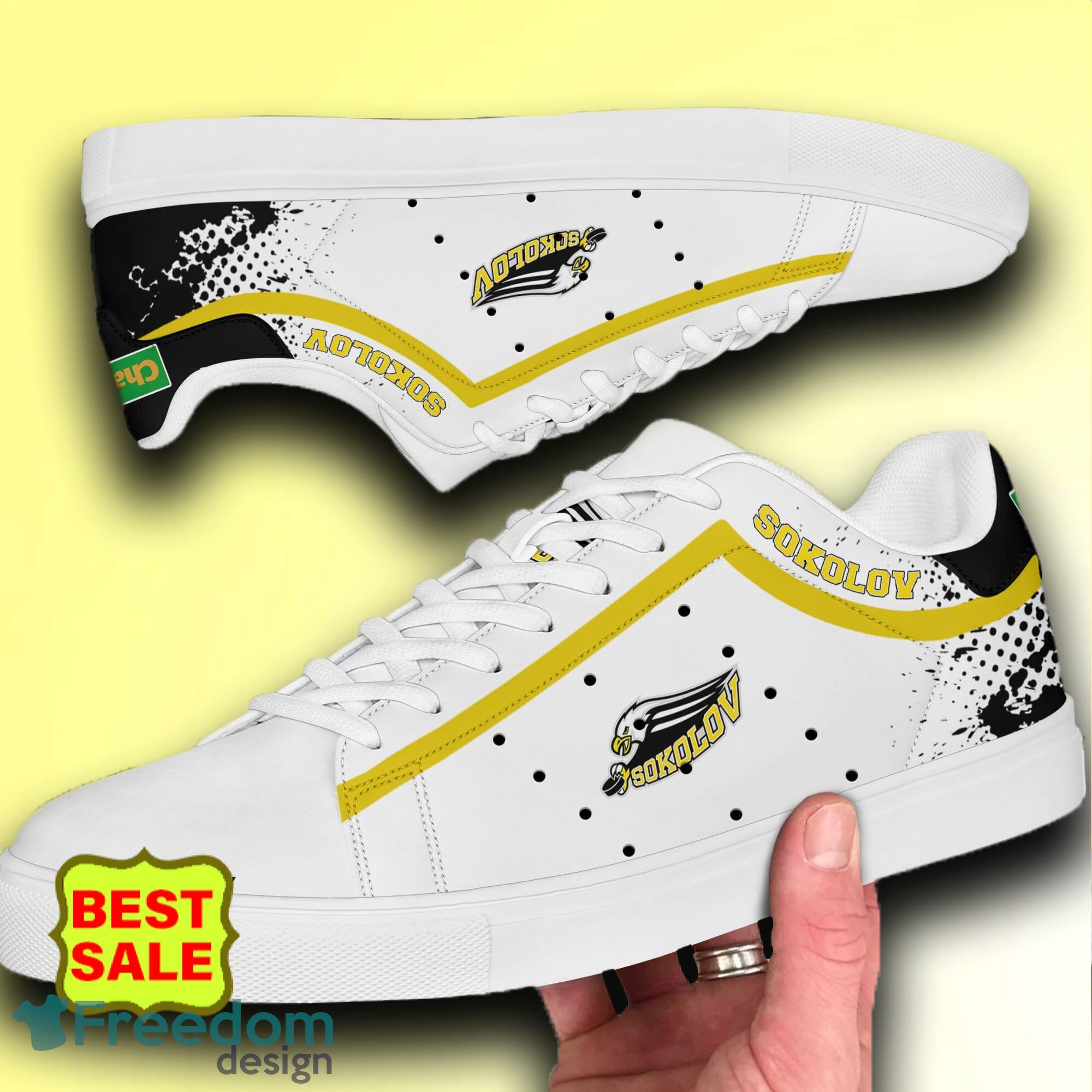 Tipsport Extraliga A Chance Liga HC Baník Sokolov Logo Stan Smith Skate Shoes Black White - HC Baník Sokolov skate shoes_1 Tipsport Extraliga A Chance Liga HC Baník Sokolov Logo Stan Smith Skate Shoes Black White - HC Baník Sokolov skate shoes_1