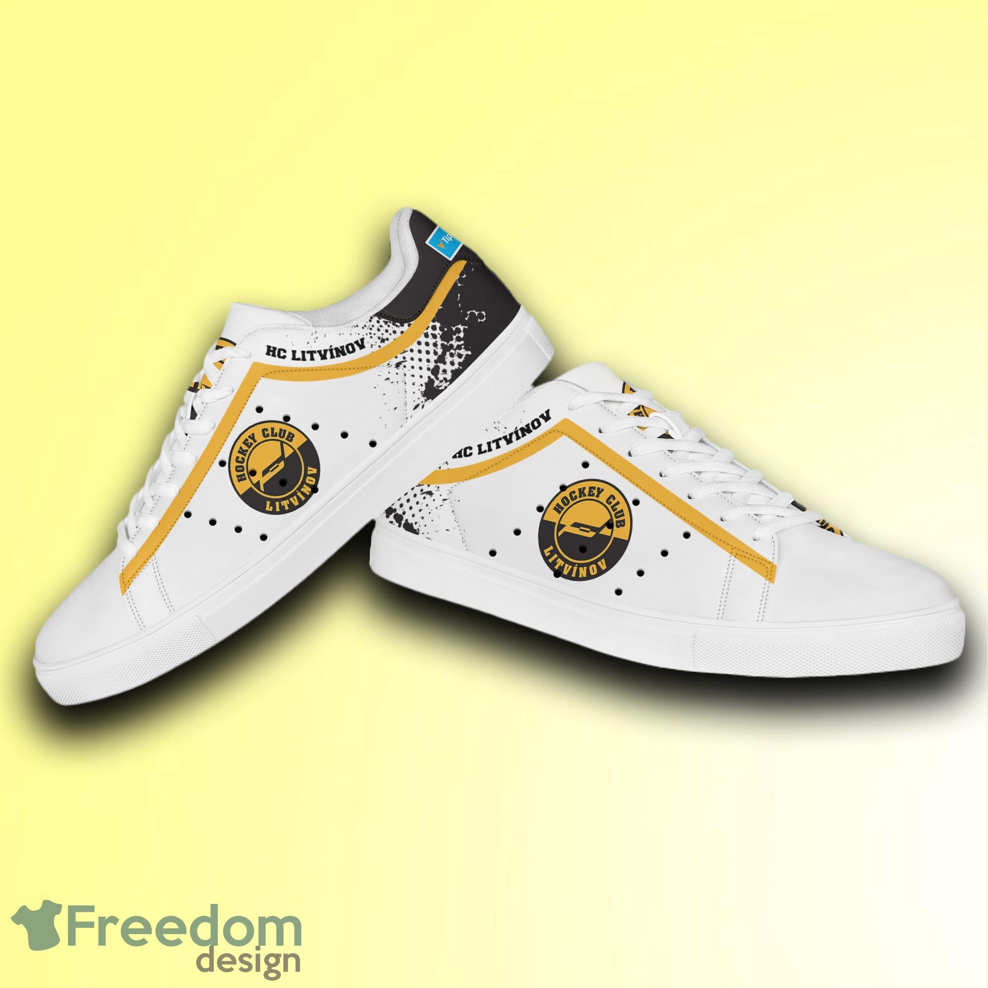 Tipsport Extraliga A Chance Liga HC Litvínov Logo Stan Smith Skate Shoes Black White - HC Litvínov skate shoes_4 Tipsport Extraliga A Chance Liga HC Litvínov Logo Stan Smith Skate Shoes Black White - HC Litvínov skate shoes_4