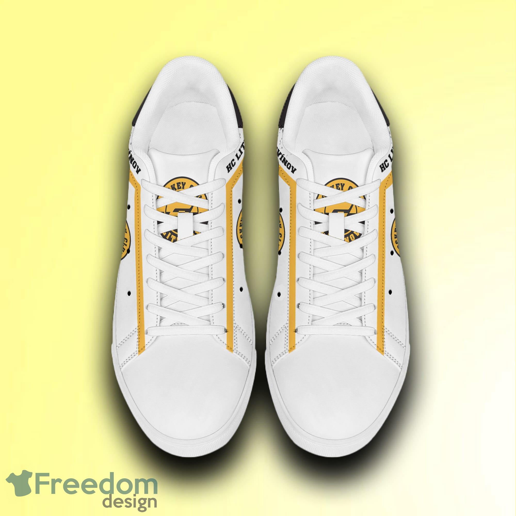 Tipsport Extraliga A Chance Liga HC Litvínov Logo Stan Smith Skate Shoes Black White - HC Litvínov skate shoes_5 Tipsport Extraliga A Chance Liga HC Litvínov Logo Stan Smith Skate Shoes Black White - HC Litvínov skate shoes_5