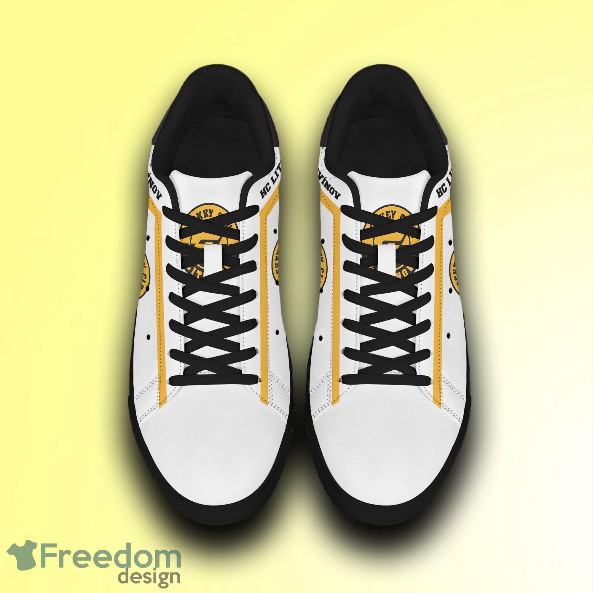 Tipsport Extraliga A Chance Liga HC Litvínov Logo Stan Smith Skate Shoes Black White - HC Litvínov skate shoes_9 Tipsport Extraliga A Chance Liga HC Litvínov Logo Stan Smith Skate Shoes Black White - HC Litvínov skate shoes_9