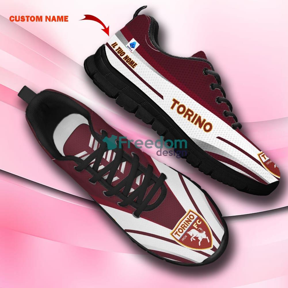 Torino Football Club Serie A Sneakers Running Shoes Custom Name Gift For Men And Women - Torino Football Club SHC125_2