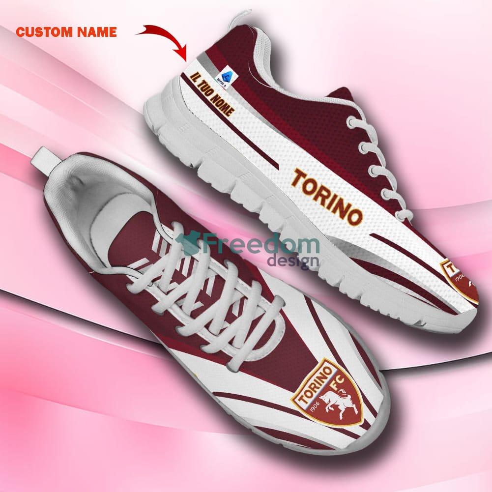 Torino Football Club Serie A Sneakers Running Shoes Custom Name Gift For Men And Women - Torino Football Club SHC125_1
