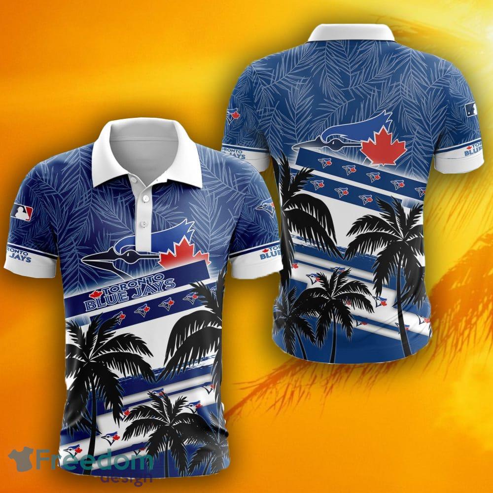 Toronto Blue Jays Logo MLB Hawaii Polo Shirt For Fans - Freedomdesign