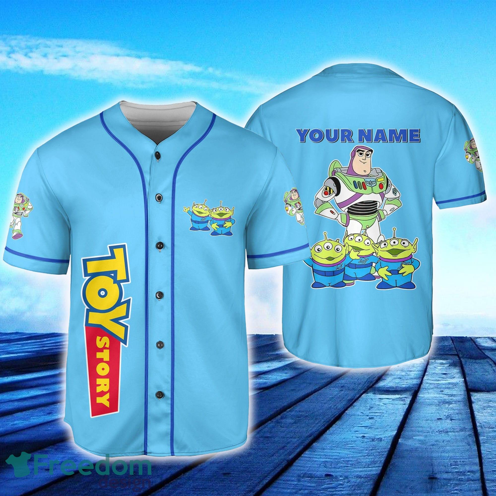 Toy Story Cute Chibi Life Style Custom Name Baseball Jersey Disney Men And  Women Gift For Fans - Banantees