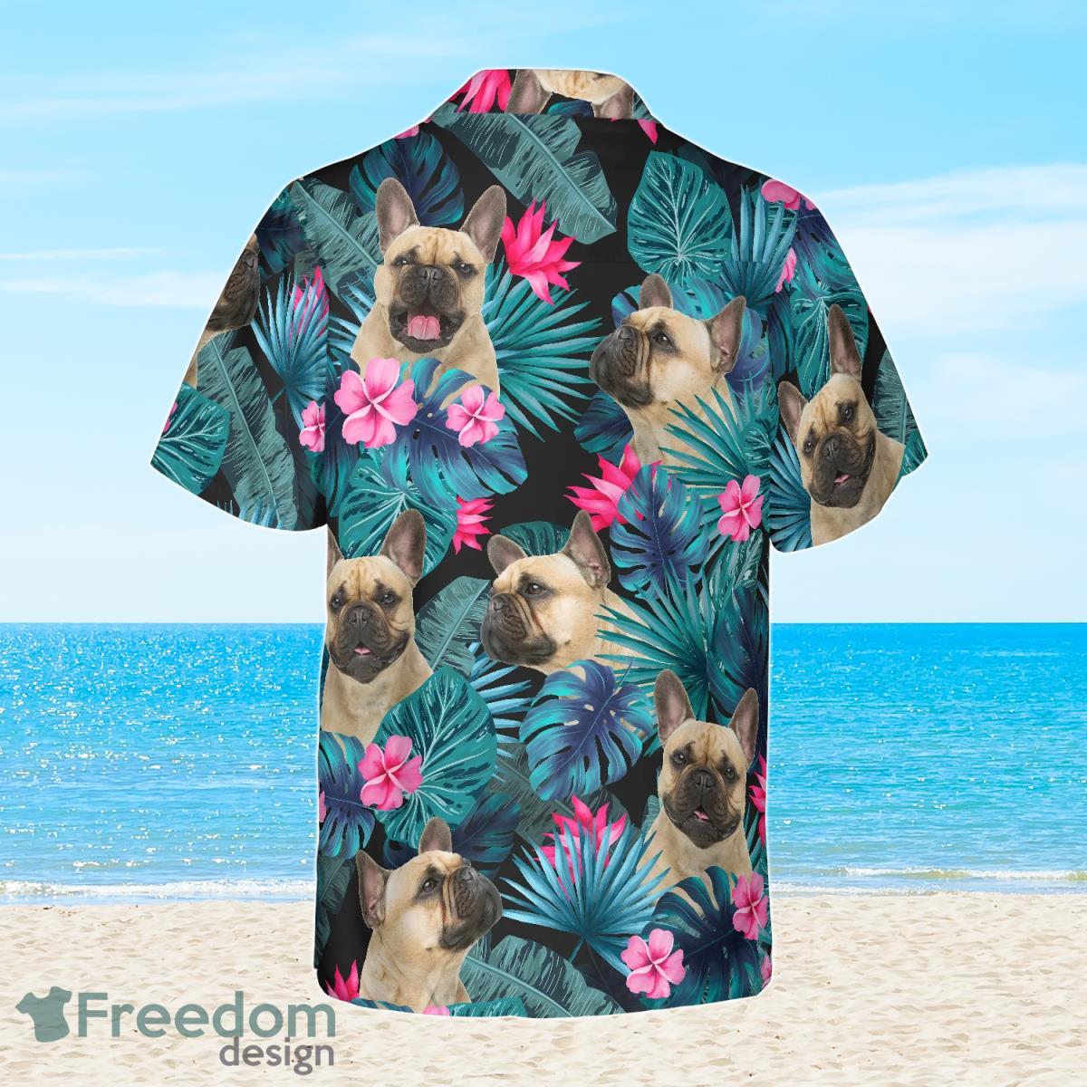 Tropical French Bulldog Hawaiian Shirt Best Gift For Men And Women Product Photo 2