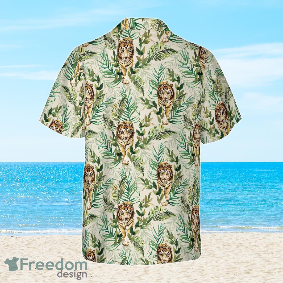 Tropical Jungle Tiger Shirt Hawaiian Shirt Best Gift For Men And Women Product Photo 2