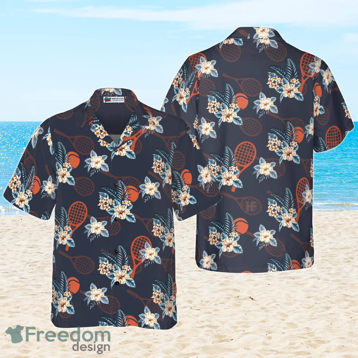 Tropical Tennis Hawaiian Shirt Best Gift For Men And Women Product Photo 1