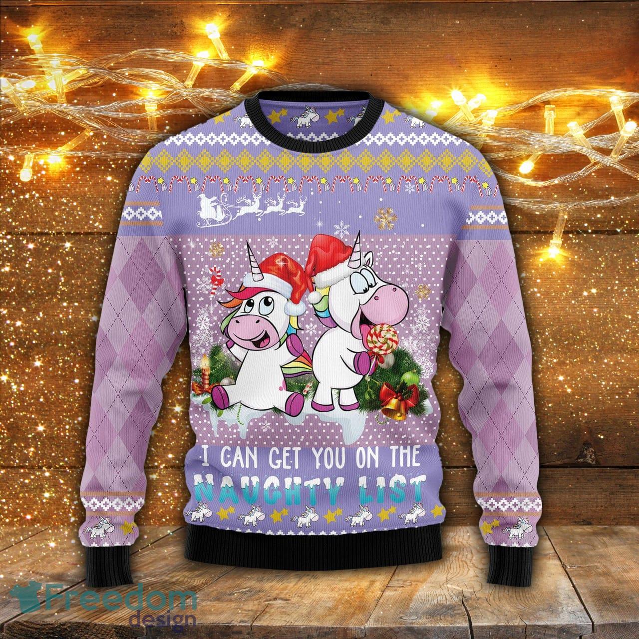 Custom Name I Was Good At Being Naughty Cat Christmas Ugly Sweater