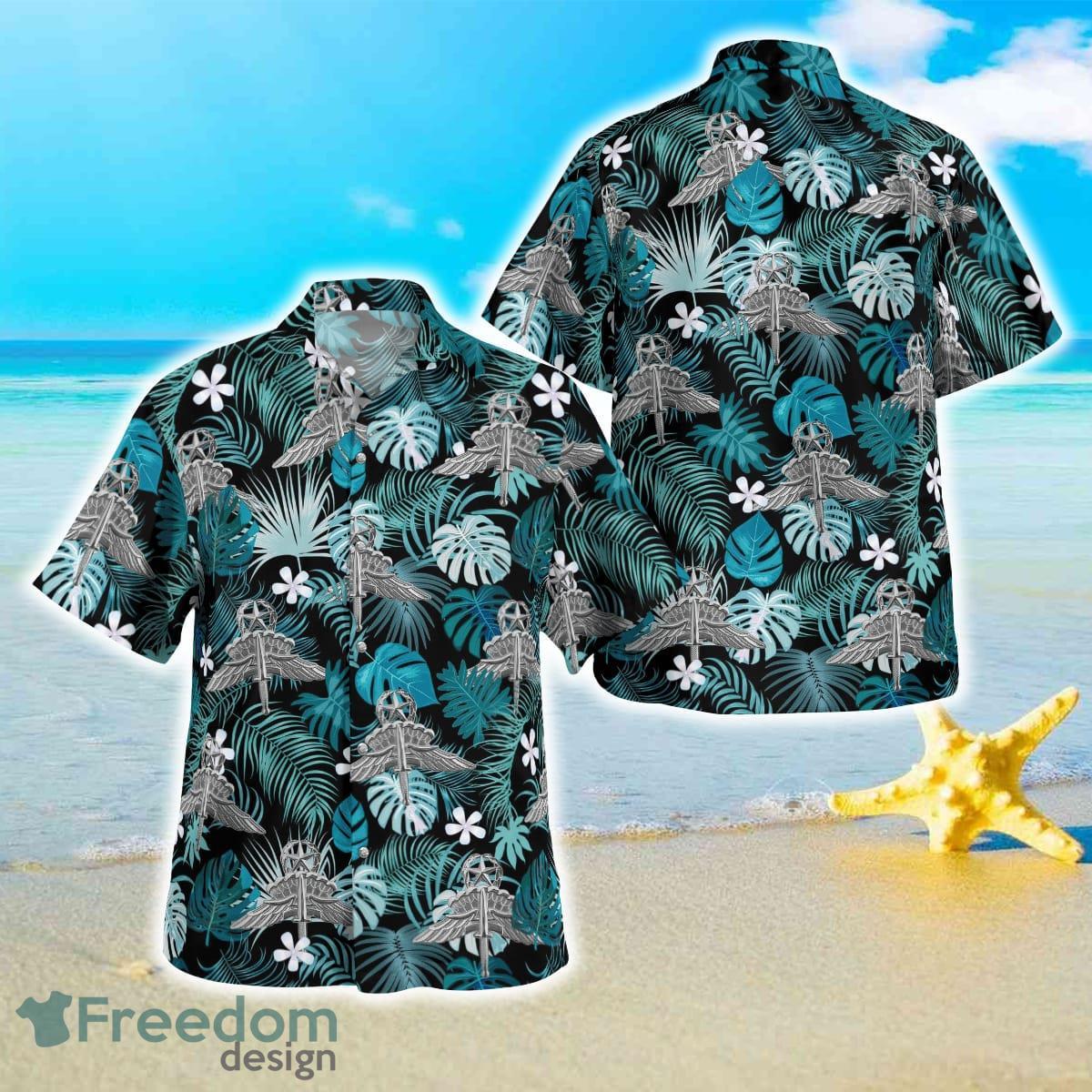 US Army Military Free Fall Jumpmaster (HALO) Hawaiian Shirt Best Style For Men Women Product Photo 1