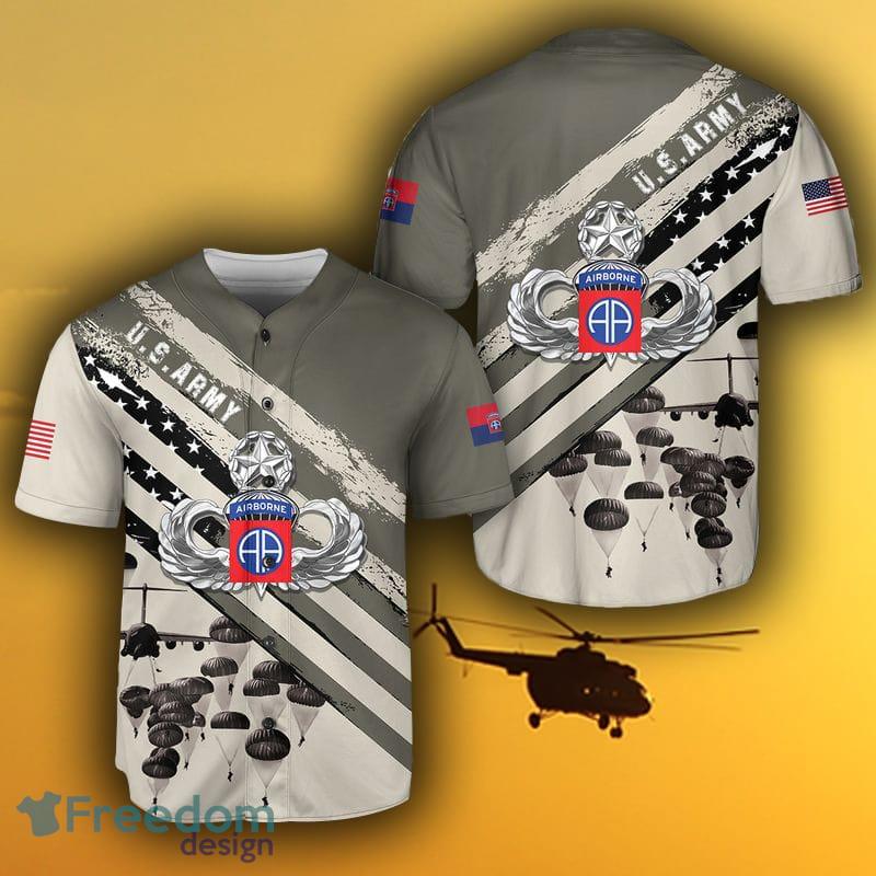 Michelob Ultra Camouflage Green United States Flag Baseball Jersey -  Freedomdesign