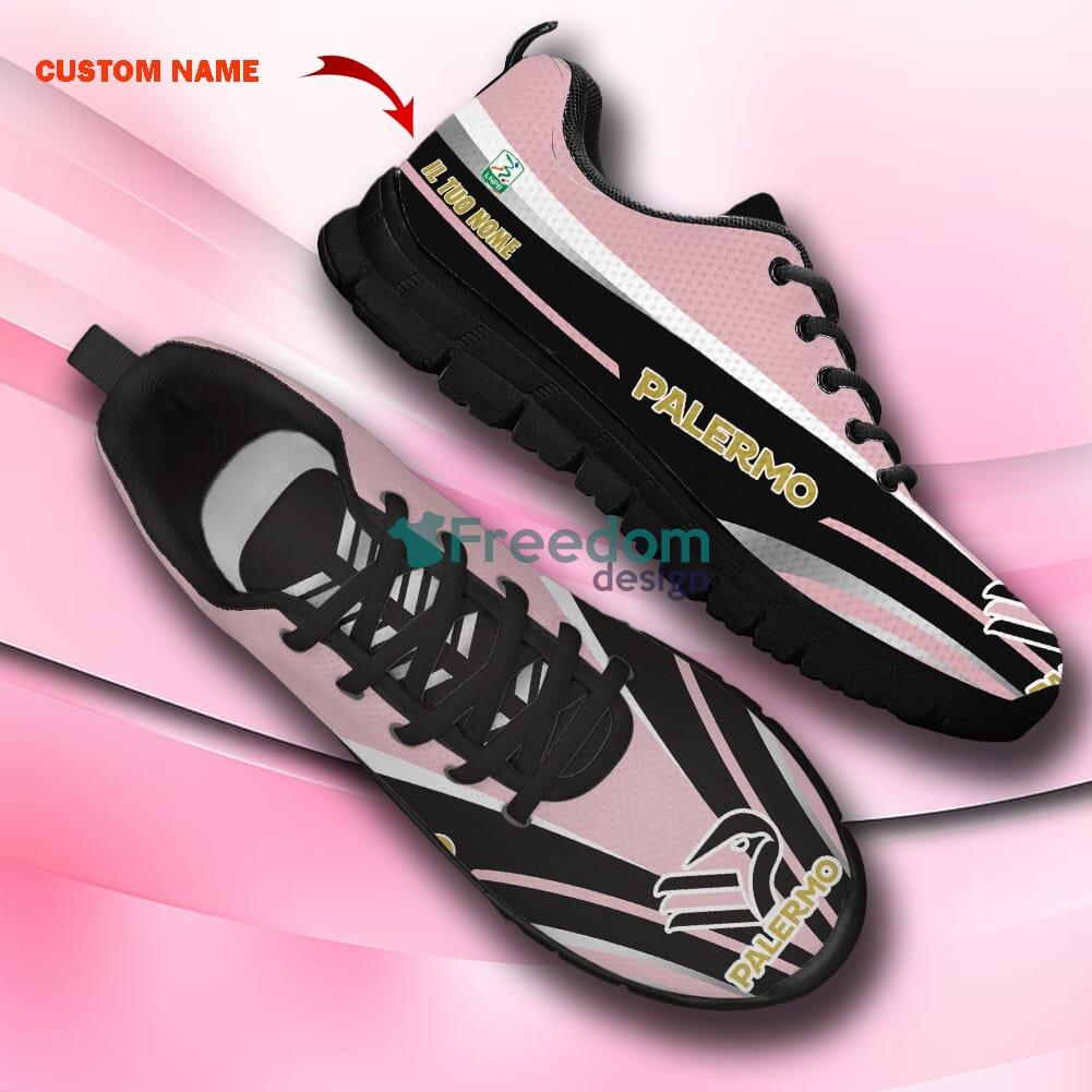 U.S. Città di Palermo Serie A Sneakers Running Shoes Custom Name Gift For Men And Women - U.S. Città di Palermo SHC150_2