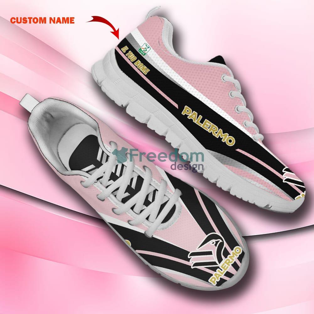 U.S. Città di Palermo Serie A Sneakers Running Shoes Custom Name Gift For Men And Women - U.S. Città di Palermo SHC150_1
