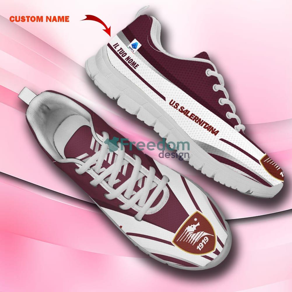 U.S. Salernitana 1919 Serie A Sneakers Running Shoes Custom Name Gift For Men And Women - U.S. Salernitana 1919 SHC129_1