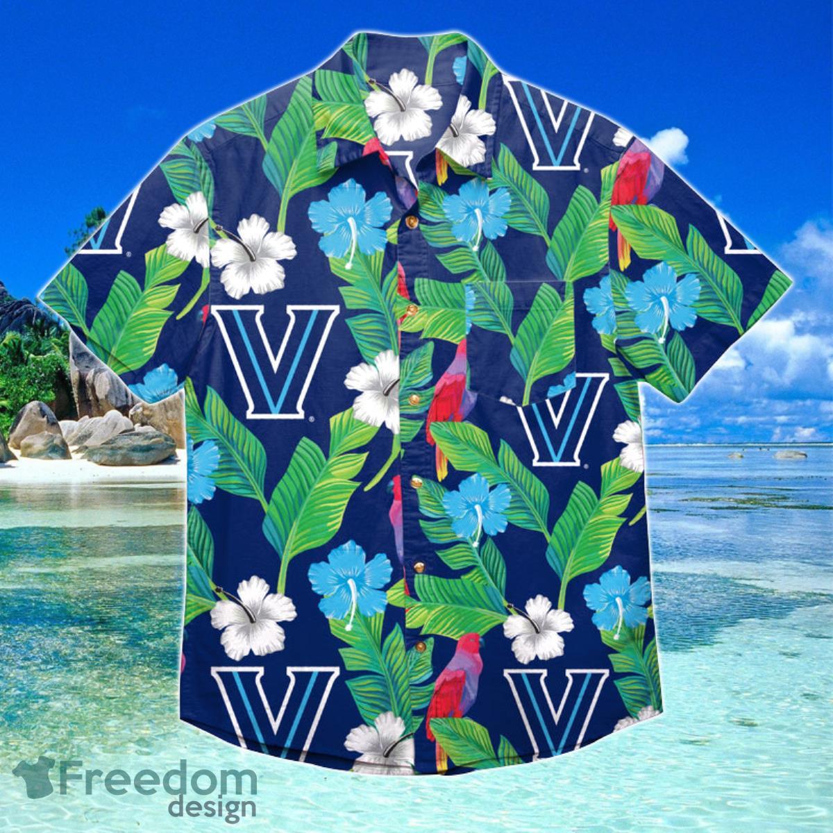 Villanova Wildcats NCAA Hawaiian Shirt Special Gift For Fans Product Photo 1