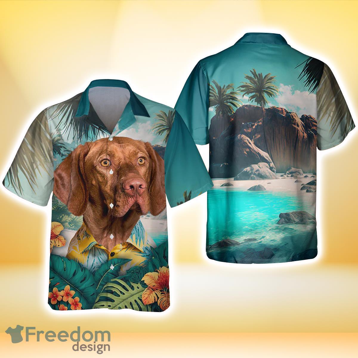 Vizsla All Printed 3D Hawaiian Shirt For Men Women Product Photo 2