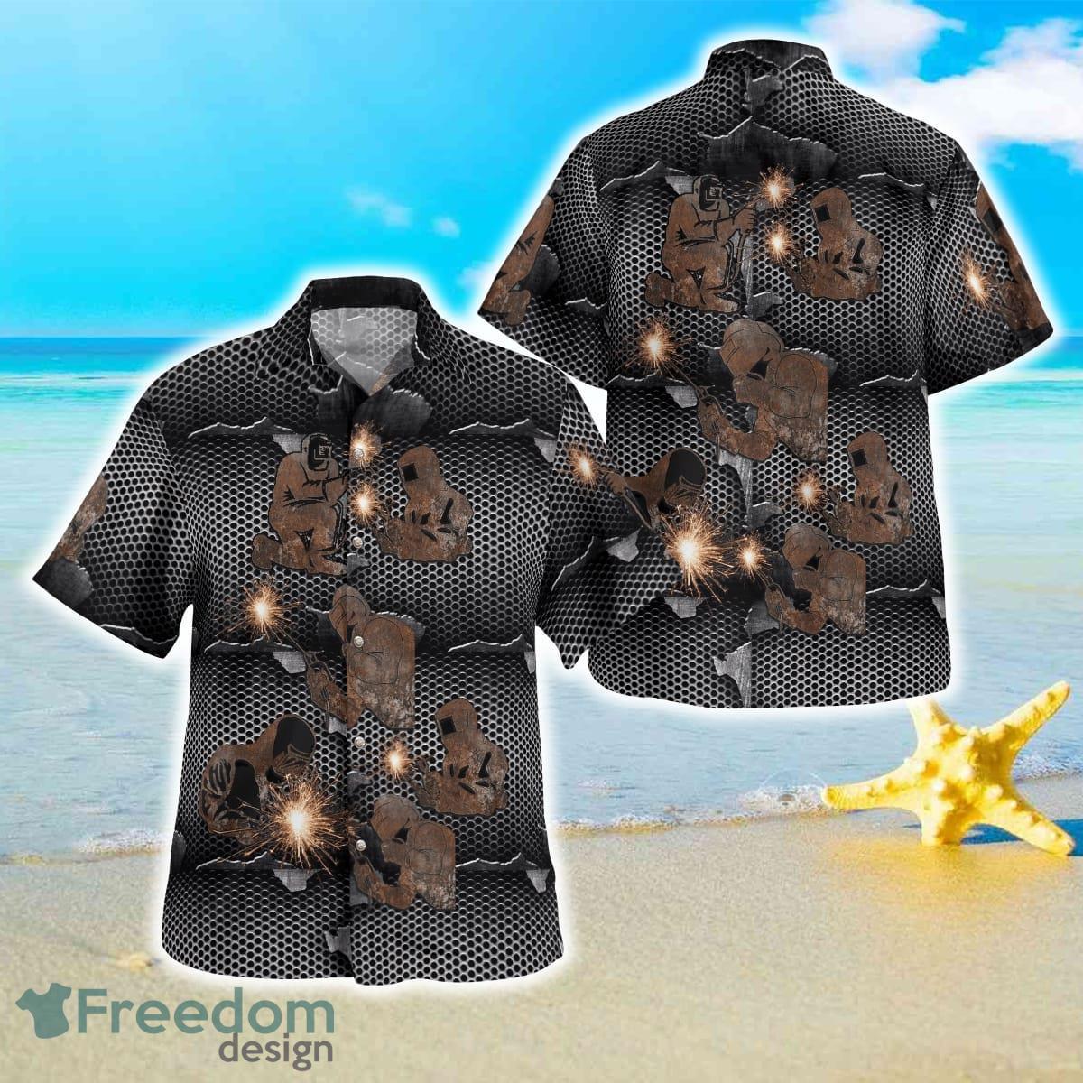 Welder Welds Metal Hawaiian Shirt For Men Women Product Photo 1