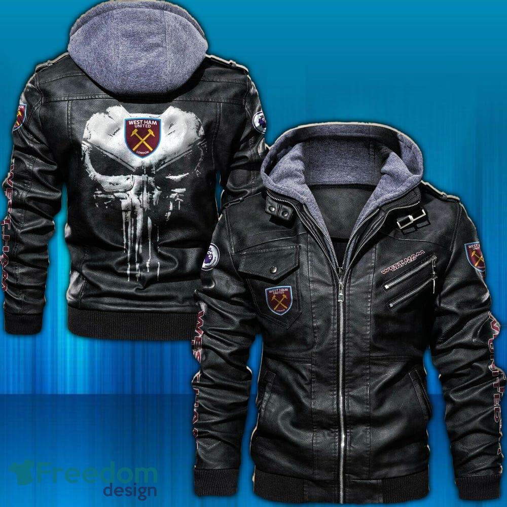 West Ham United FC EPL 2D Leather Jacket Hat Design Gift For Men And Women - West Ham United FC EPL_1 West Ham United FC EPL 2D Leather Jacket Hat Design Gift For Men And Women - West Ham United FC EPL_1