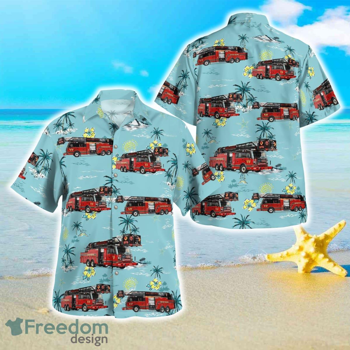 Whitestown Fire Department Hawaiian Shirt Best Style For Men Women Product Photo 1