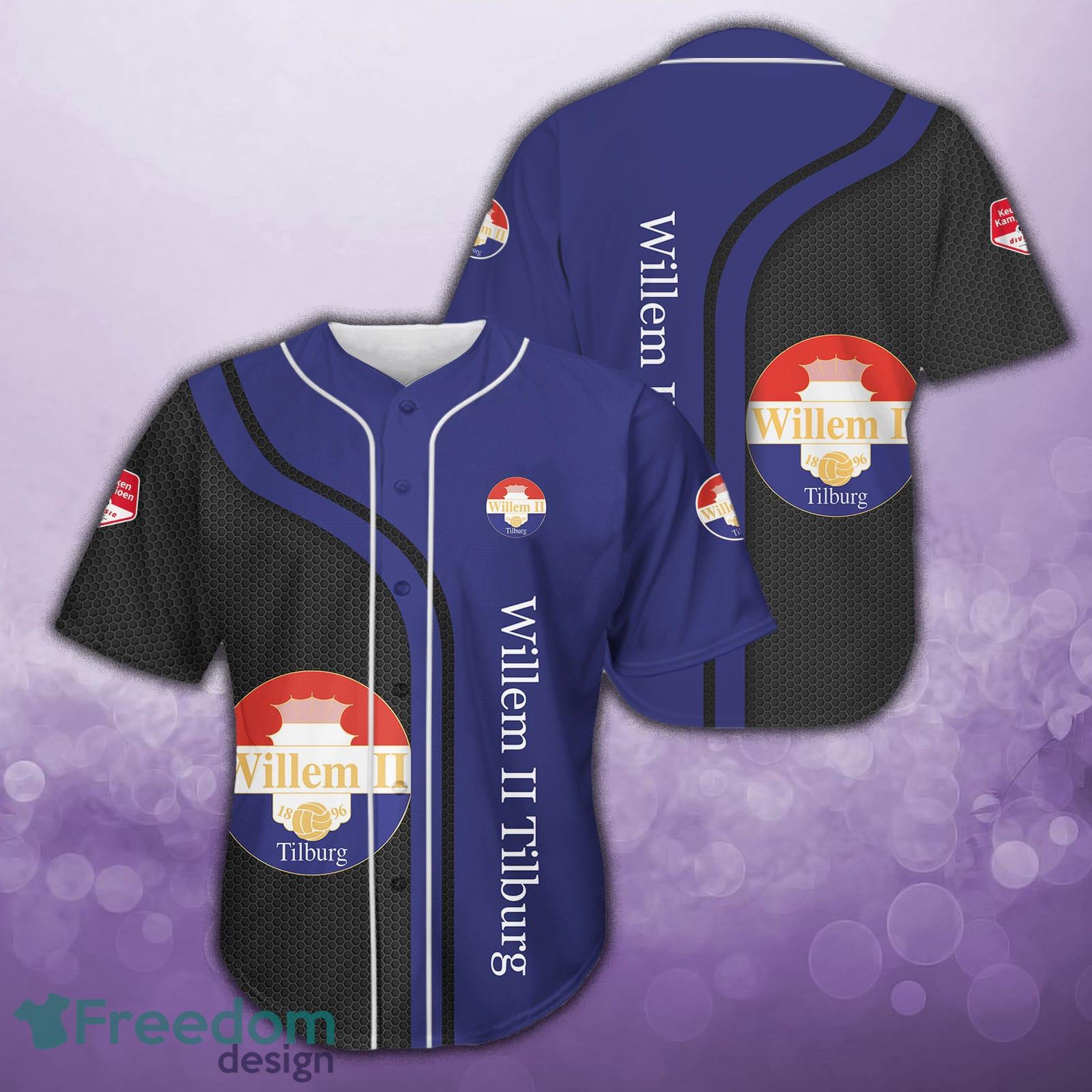 Willem II Tilburg Eredivisie Jersey Baseball Shirt Custom Men And Women For Fans - Willem II Tilburg Eredivisie Jersey Baseball Shirt Custom Men And Women For Fans