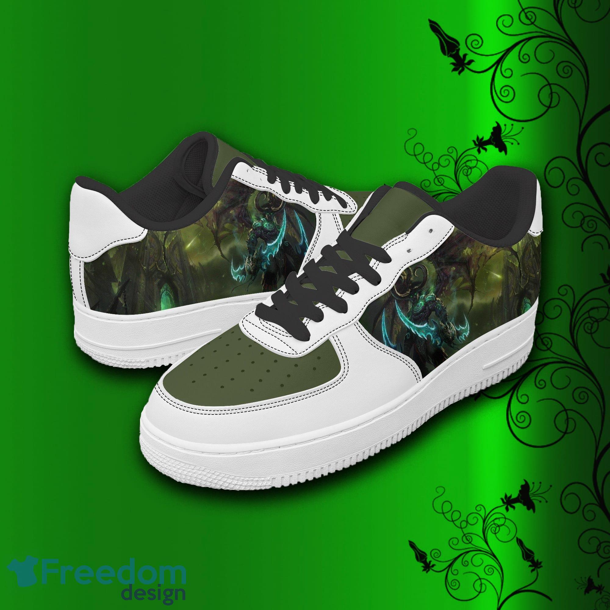 World of Warcraft Illidan Air Force Shoes Printed Unisex For Men And Women Gift - World of Warcraft Shoes, Illidan sneakers, leather low tops for men, women, kids, unisex birthday gift, not af1, Christmas_3 World of Warcraft Illidan Air Force Shoes Printed Unisex For Men And Women Gift - World of Warcraft Shoes, Illidan sneakers, leather low tops for men, women, kids, unisex birthday gift, not af1, Christmas_3