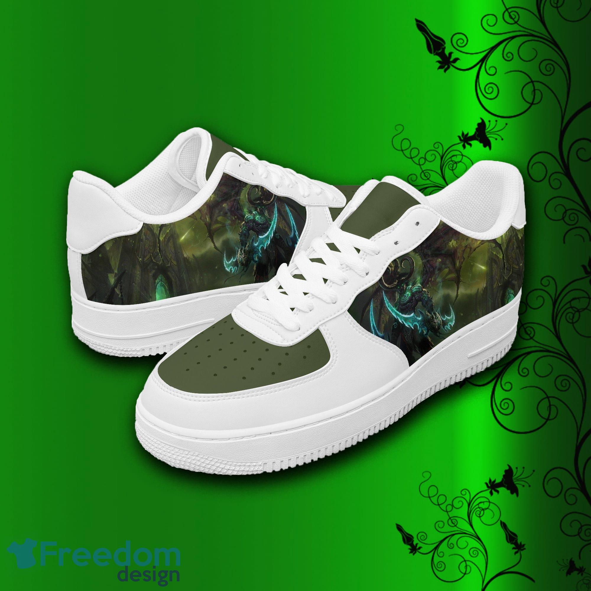 World of Warcraft Illidan Air Force Shoes Printed Unisex For Men And Women Gift - World of Warcraft Shoes, Illidan sneakers, leather low tops for men, women, kids, unisex birthday gift, not af1, Christmas_6 World of Warcraft Illidan Air Force Shoes Printed Unisex For Men And Women Gift - World of Warcraft Shoes, Illidan sneakers, leather low tops for men, women, kids, unisex birthday gift, not af1, Christmas_6