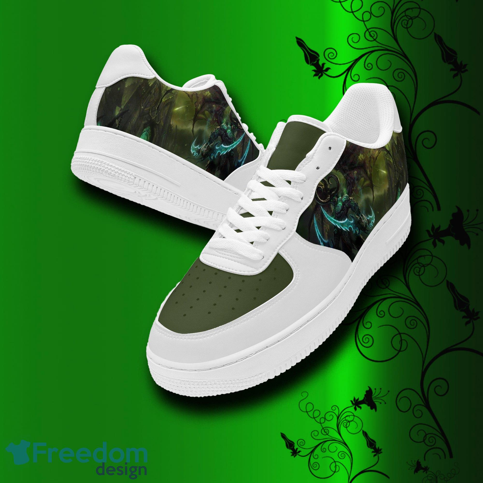World of Warcraft Illidan Air Force Shoes Printed Unisex For Men And Women Gift - World of Warcraft Shoes, Illidan sneakers, leather low tops for men, women, kids, unisex birthday gift, not af1, Christmas_7 World of Warcraft Illidan Air Force Shoes Printed Unisex For Men And Women Gift - World of Warcraft Shoes, Illidan sneakers, leather low tops for men, women, kids, unisex birthday gift, not af1, Christmas_7