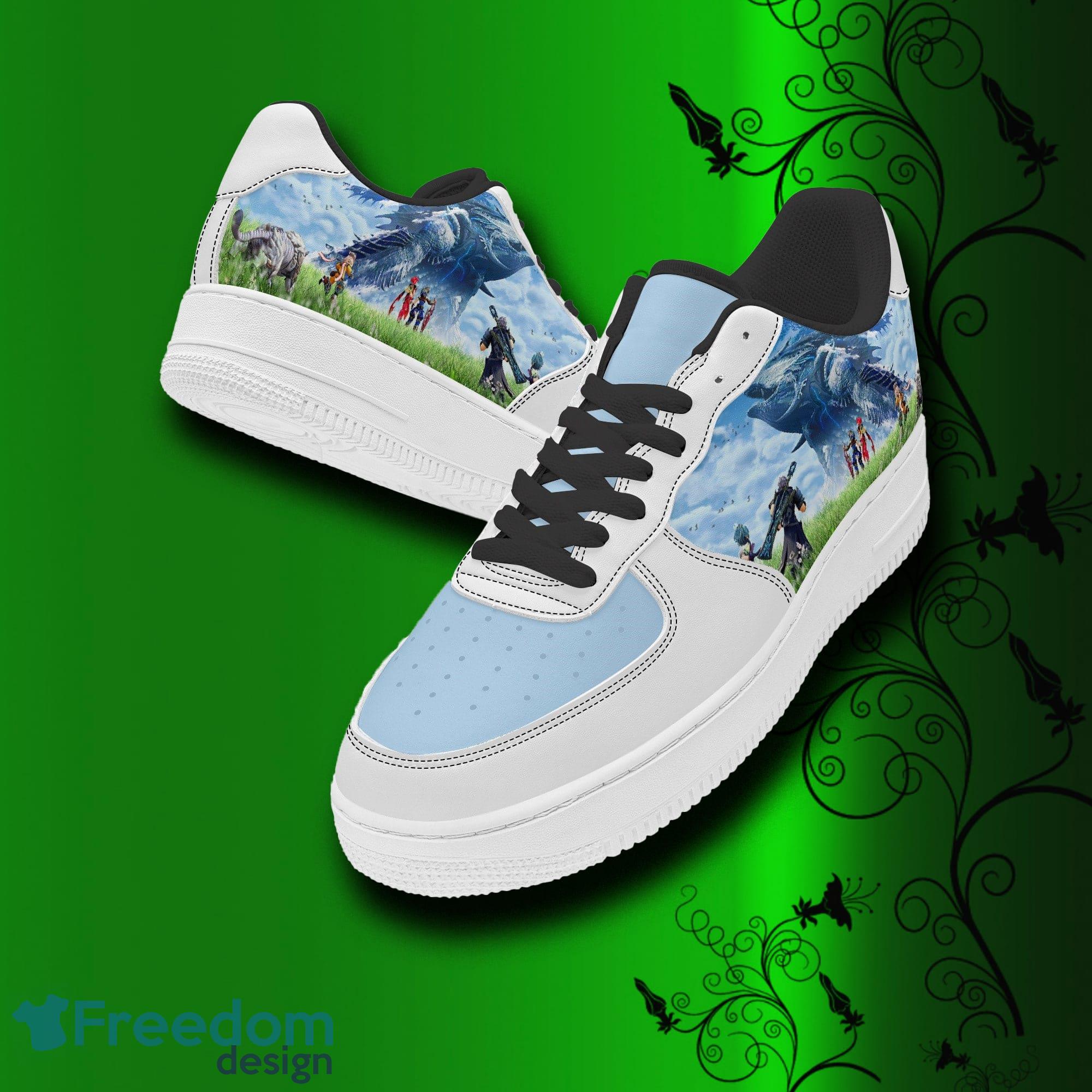 Xenoblade Chronicles anime Air Force Shoes Printed Unisex For Men And Women Gift - Xenoblade Chronicles Shoes, anime sneakers, leather low tops for men, women, kids, unisex birthday gift, not af1, Christmas_7 Xenoblade Chronicles anime Air Force Shoes Printed Unisex For Men And Women Gift - Xenoblade Chronicles Shoes, anime sneakers, leather low tops for men, women, kids, unisex birthday gift, not af1, Christmas_7