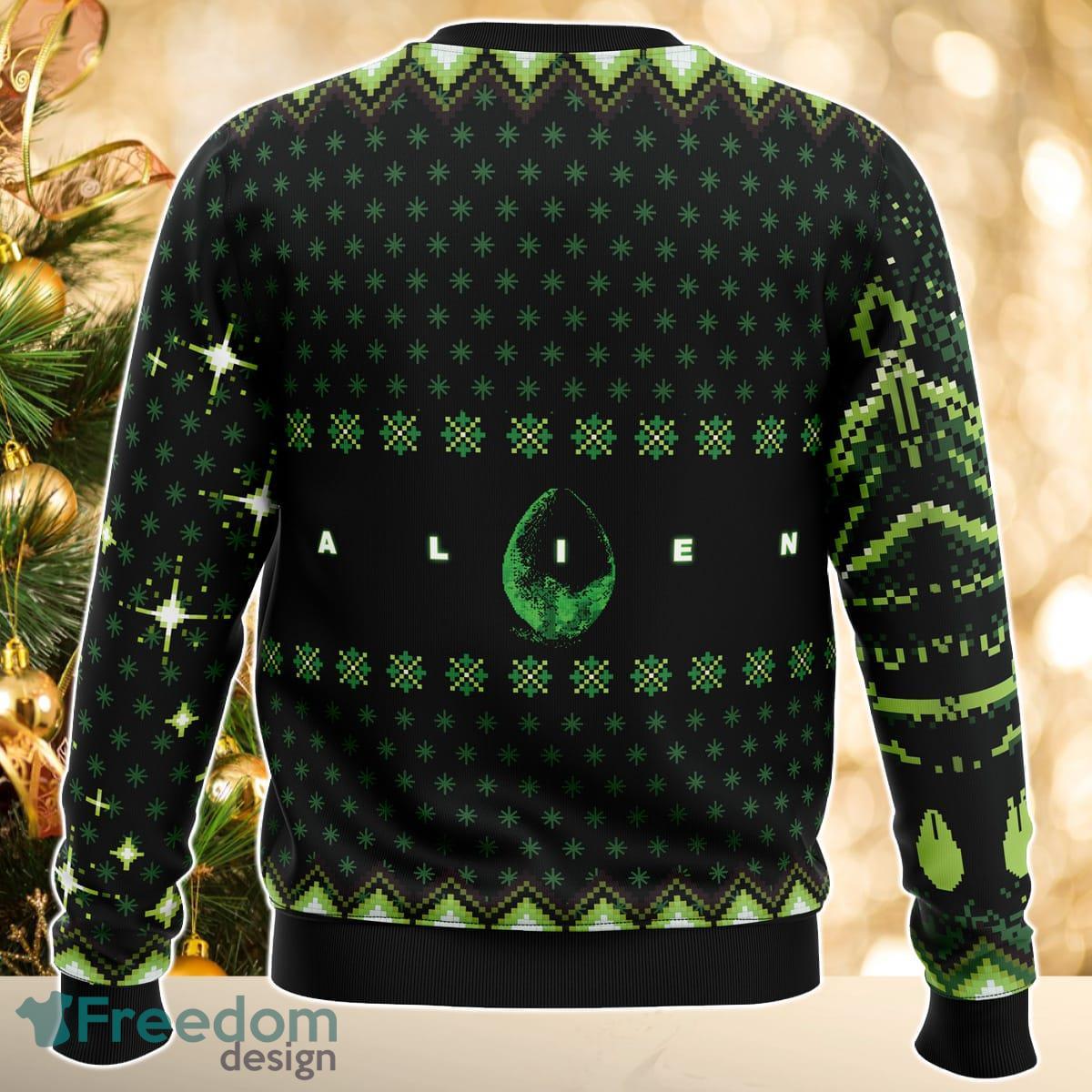 Xenomorph Alien Ugly Christmas Sweater Great Gift For Men Women Product Photo 2