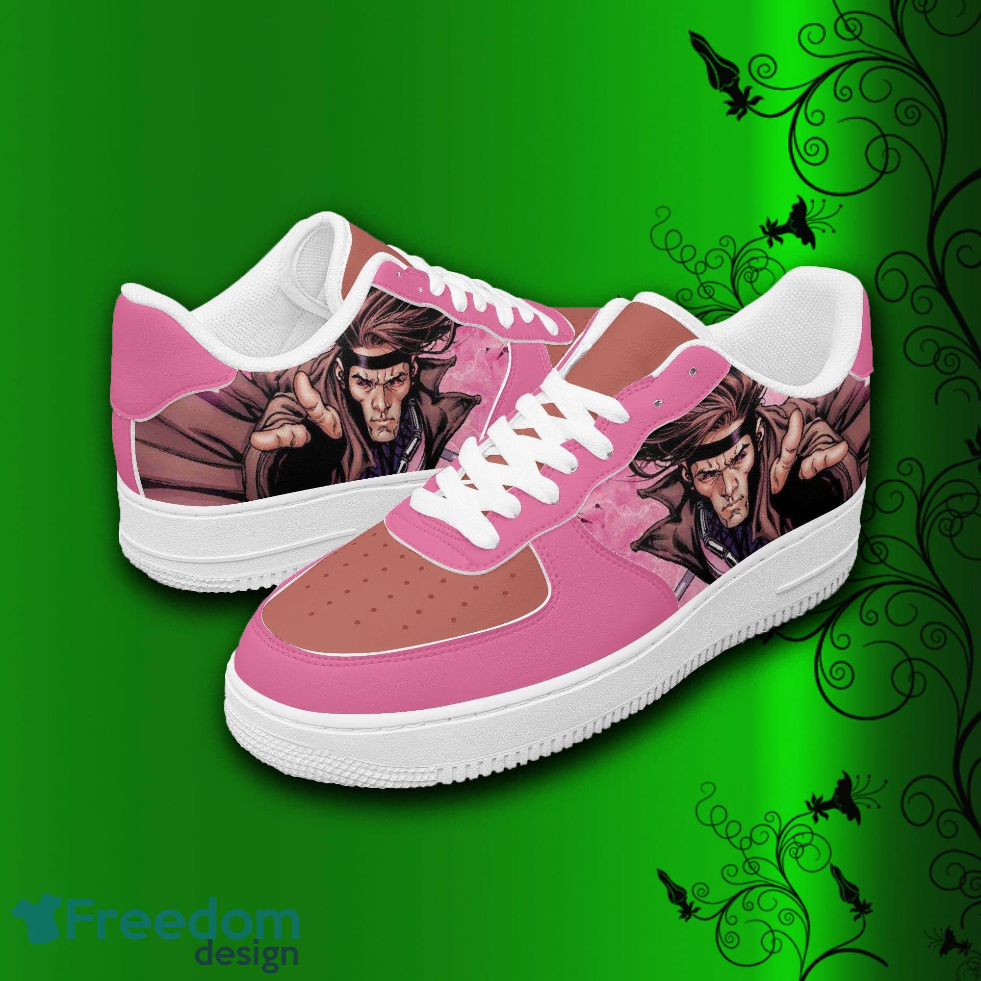 Xmen Gambit Air Force Shoes Printed Unisex For Men And Women Gift - X-men Gambit Shoes, sneakers, leather low tops for men, women, kids, unisex birthday gift, Christmas_2 Xmen Gambit Air Force Shoes Printed Unisex For Men And Women Gift - X-men Gambit Shoes, sneakers, leather low tops for men, women, kids, unisex birthday gift, Christmas_2