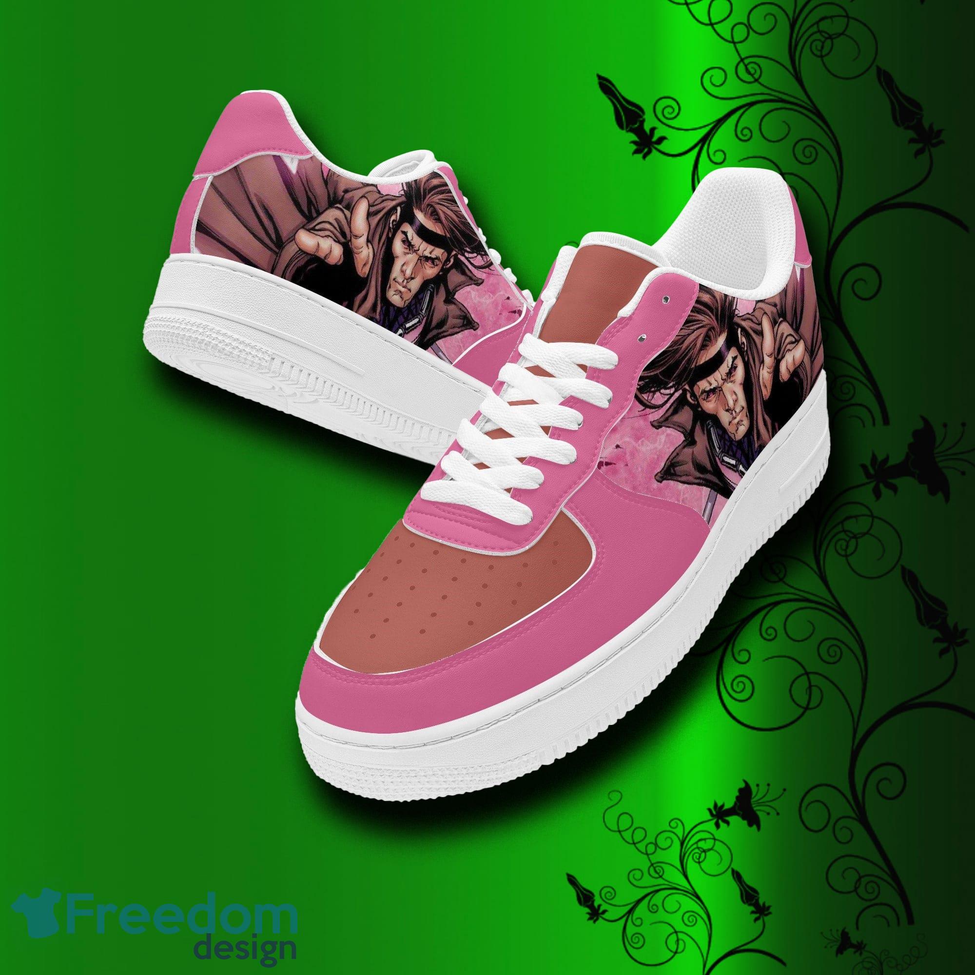 Xmen Gambit Air Force Shoes Printed Unisex For Men And Women Gift - X-men Gambit Shoes, sneakers, leather low tops for men, women, kids, unisex birthday gift, Christmas_3 Xmen Gambit Air Force Shoes Printed Unisex For Men And Women Gift - X-men Gambit Shoes, sneakers, leather low tops for men, women, kids, unisex birthday gift, Christmas_3