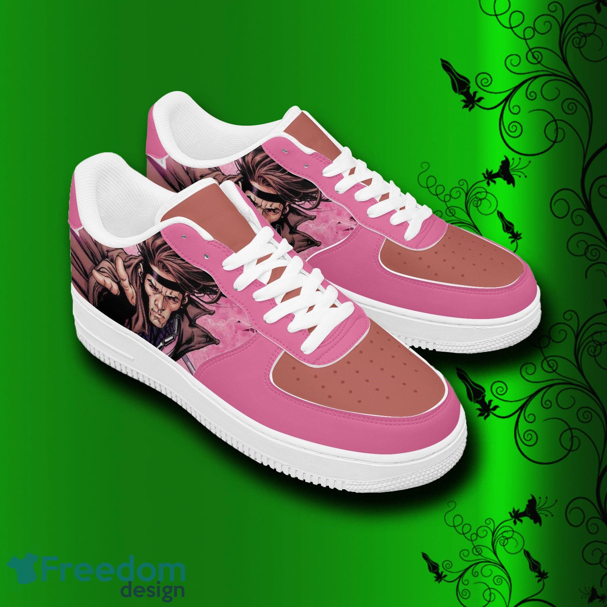Xmen Gambit Air Force Shoes Printed Unisex For Men And Women Gift - X-men Gambit Shoes, sneakers, leather low tops for men, women, kids, unisex birthday gift, Christmas_4 Xmen Gambit Air Force Shoes Printed Unisex For Men And Women Gift - X-men Gambit Shoes, sneakers, leather low tops for men, women, kids, unisex birthday gift, Christmas_4