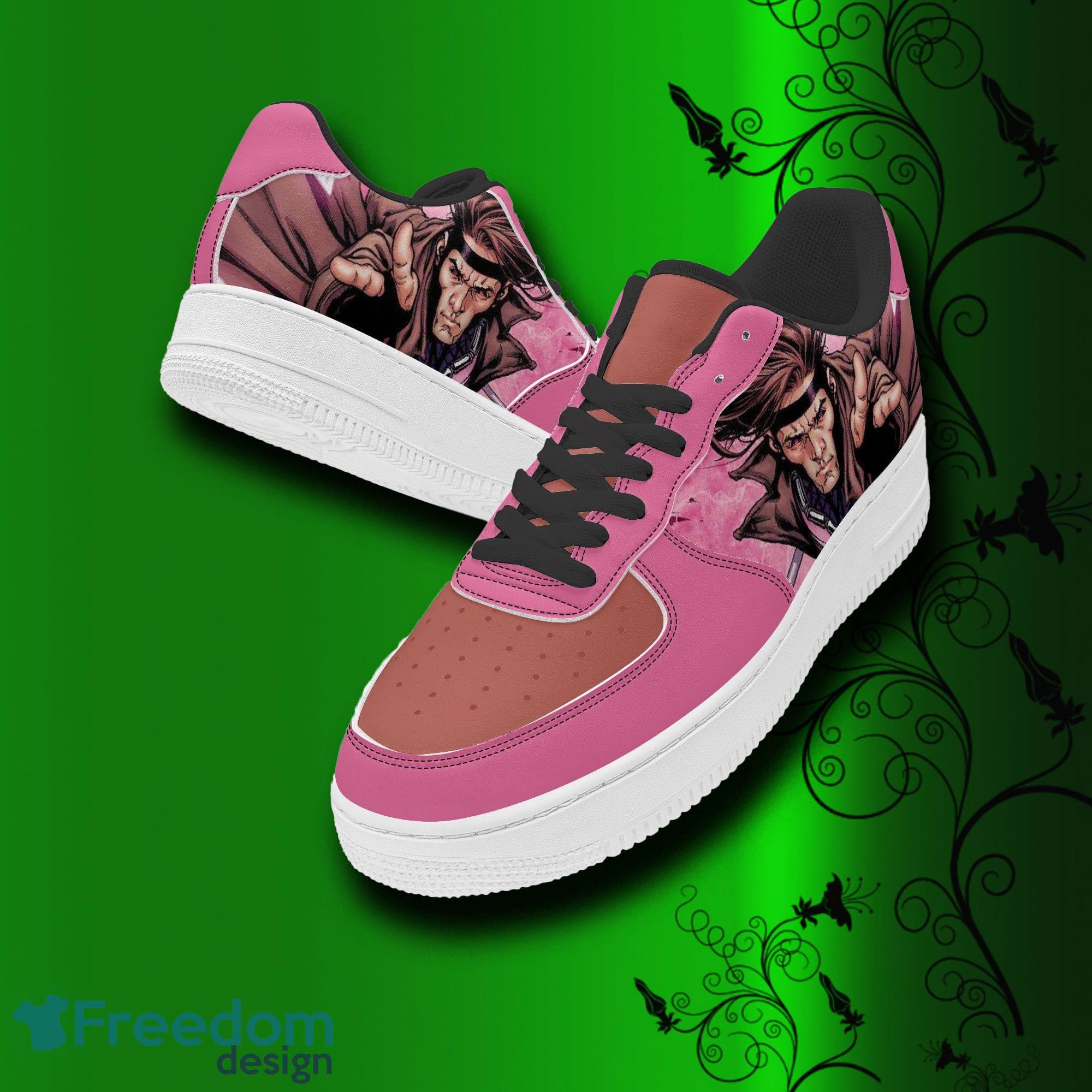 Xmen Gambit Air Force Shoes Printed Unisex For Men And Women Gift - X-men Gambit Shoes, sneakers, leather low tops for men, women, kids, unisex birthday gift, Christmas_8 Xmen Gambit Air Force Shoes Printed Unisex For Men And Women Gift - X-men Gambit Shoes, sneakers, leather low tops for men, women, kids, unisex birthday gift, Christmas_8