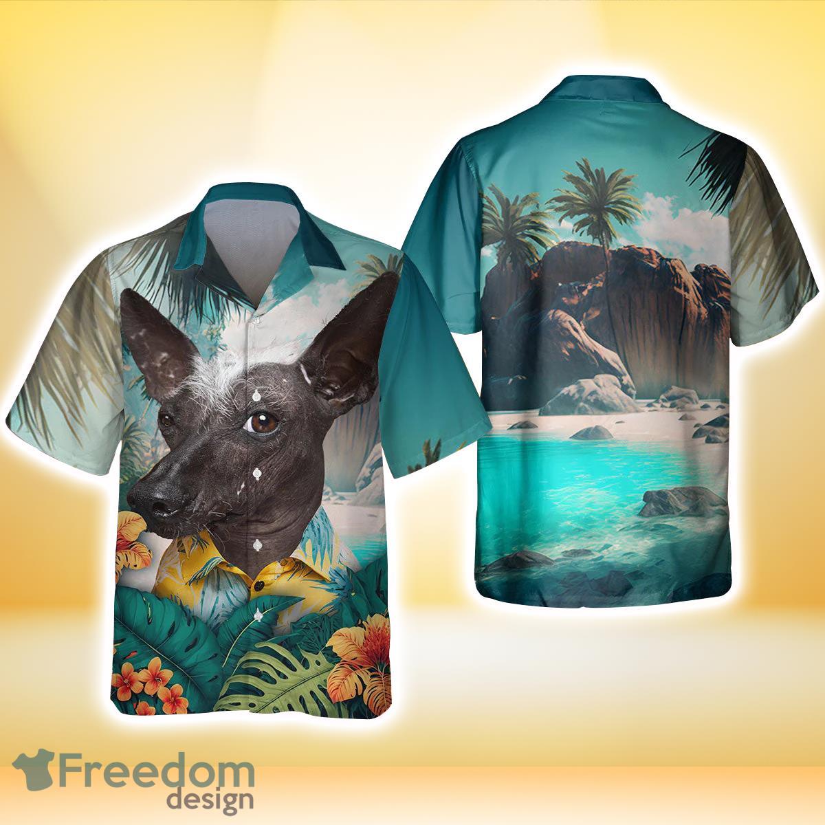 Xoloitzcuintl All Printed 3D Hawaiian Shirt For Dog Lover Product Photo 2