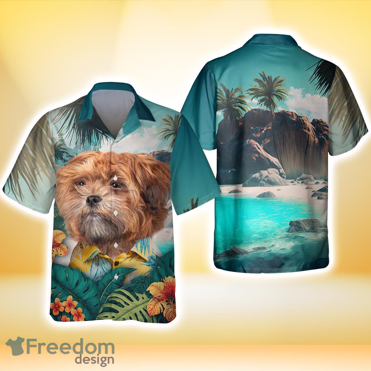 Zuchon All Printed 3D Hawaiian Shirt For Dog Lover Product Photo 2