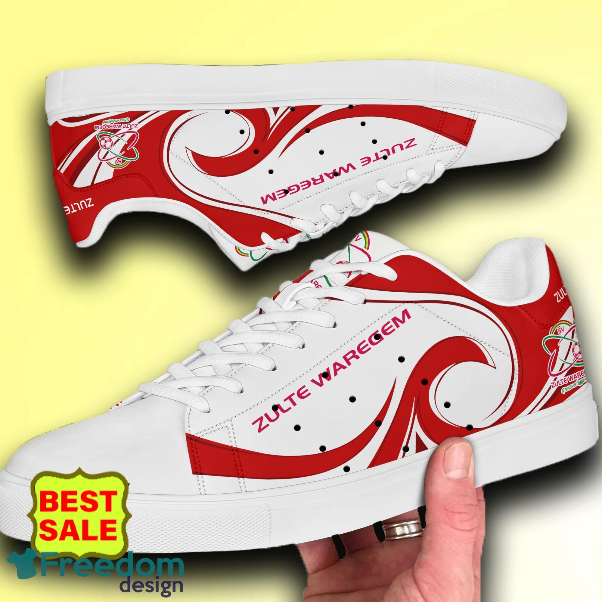Zulte Waregem Logo Skate Shoes Pro League Fans Stan Smith Sneakers - Zulte Waregem skate shoes_1 Zulte Waregem Logo Skate Shoes Pro League Fans Stan Smith Sneakers - Zulte Waregem skate shoes_1