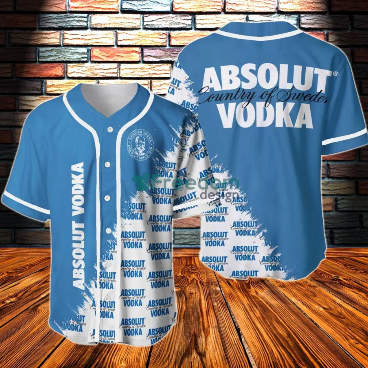 Absolut Vodka Baseball Jersey Product Photo 1