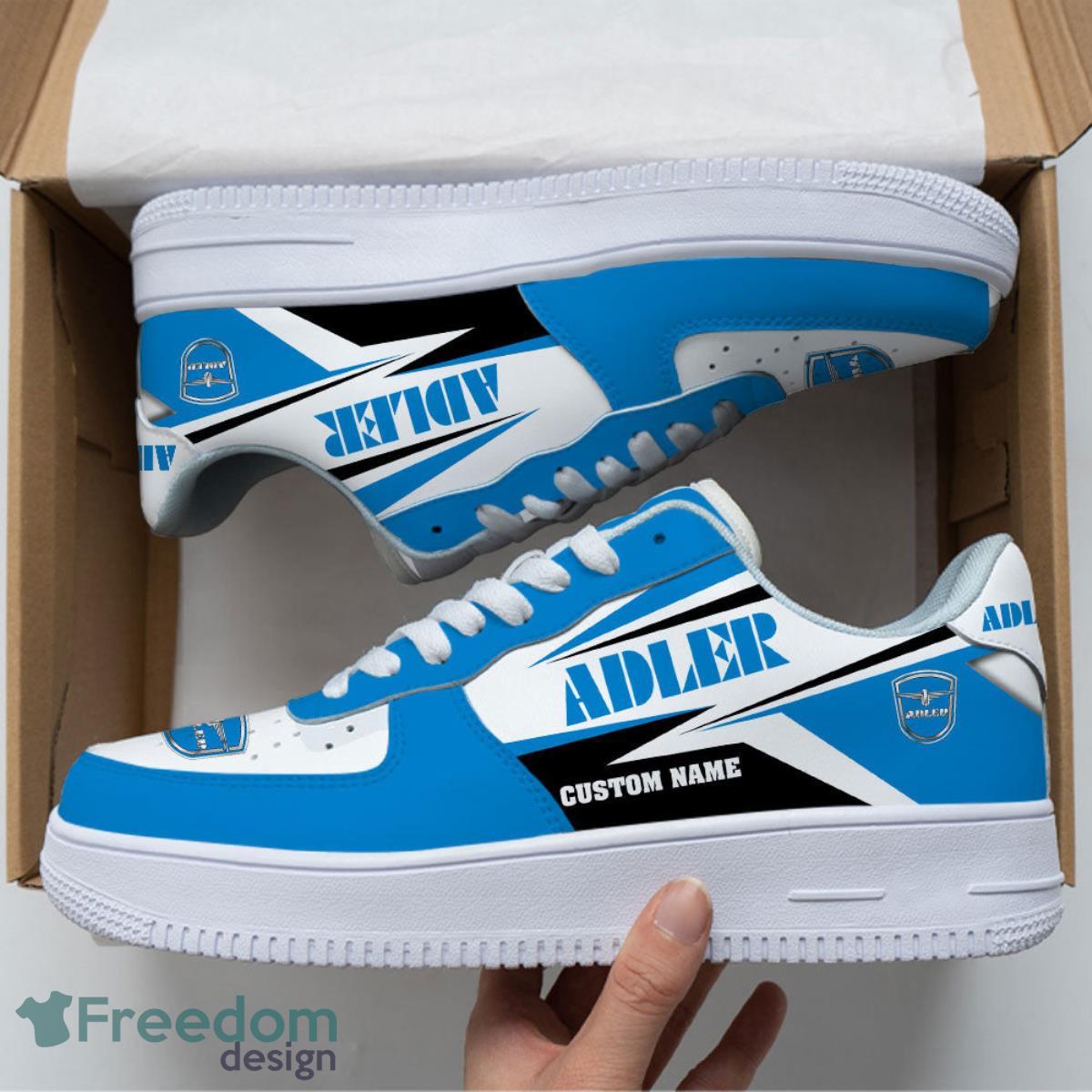 Adler Custom Name Air Force Shoes Sport Sneakers For Men Women Product Photo 1