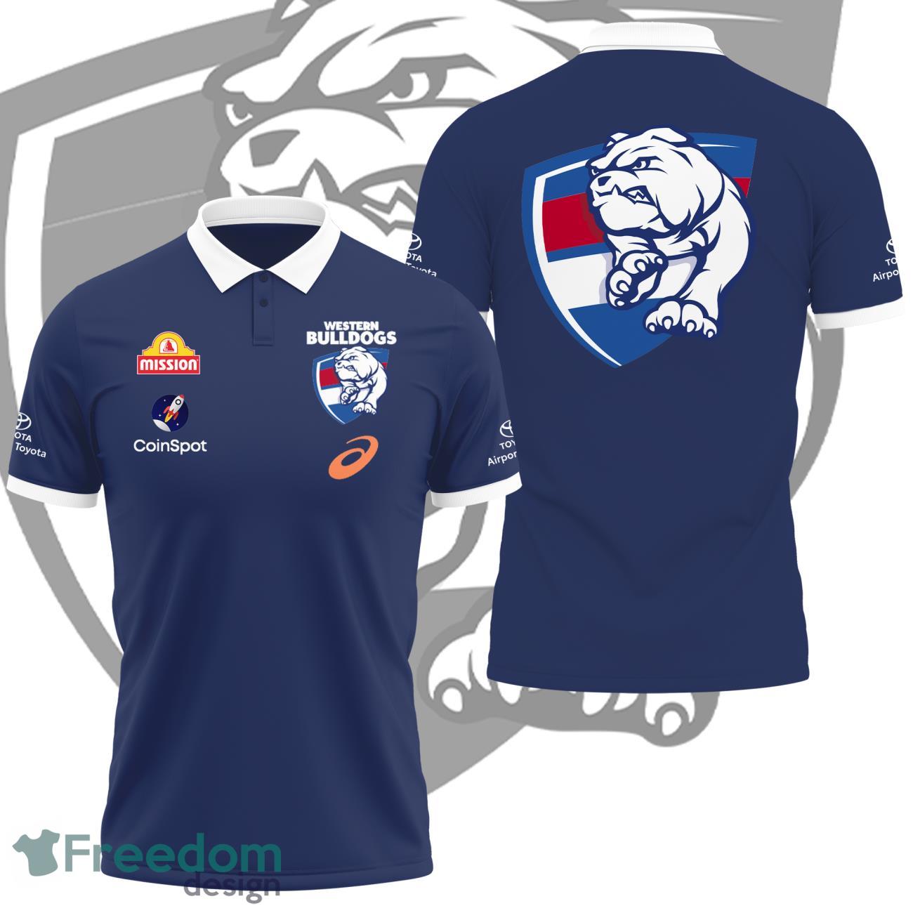 AFL Western Bulldogs Polo Shirt Product Photo 1