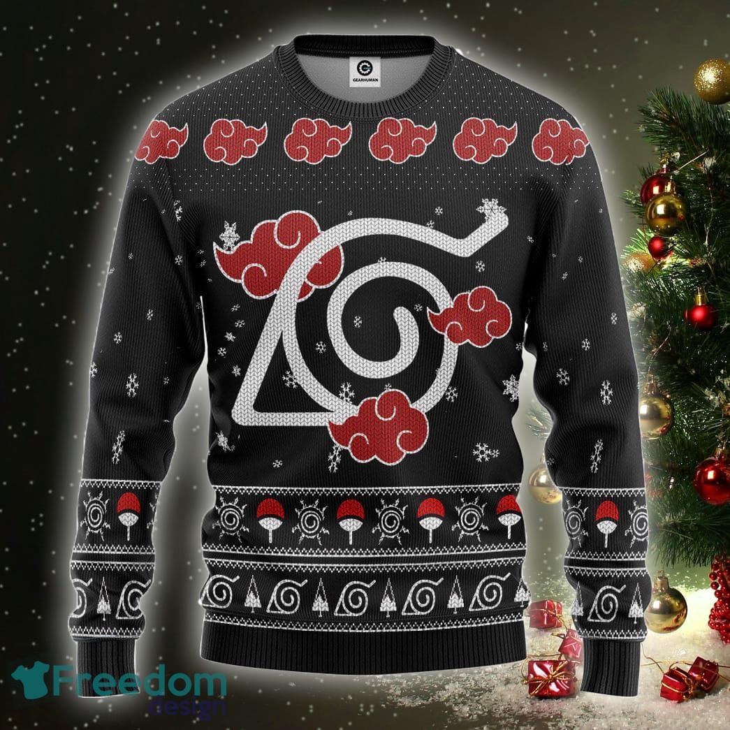 Akatsuki Xmas Custom Ugly Christmas Sweater Gift For Men Women ...