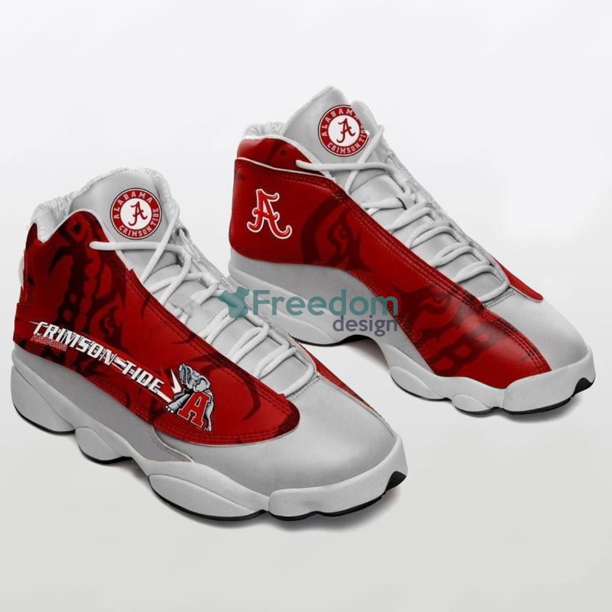 Alabama Crimson Tide Football Team Air Jordan 13 Shoes Product Photo 1