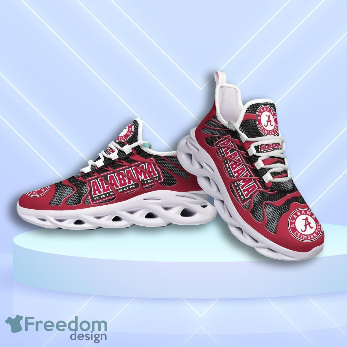 Alabama Crimson Tide Logo Hole Background 3D Max Soul Shoes Product Photo 1