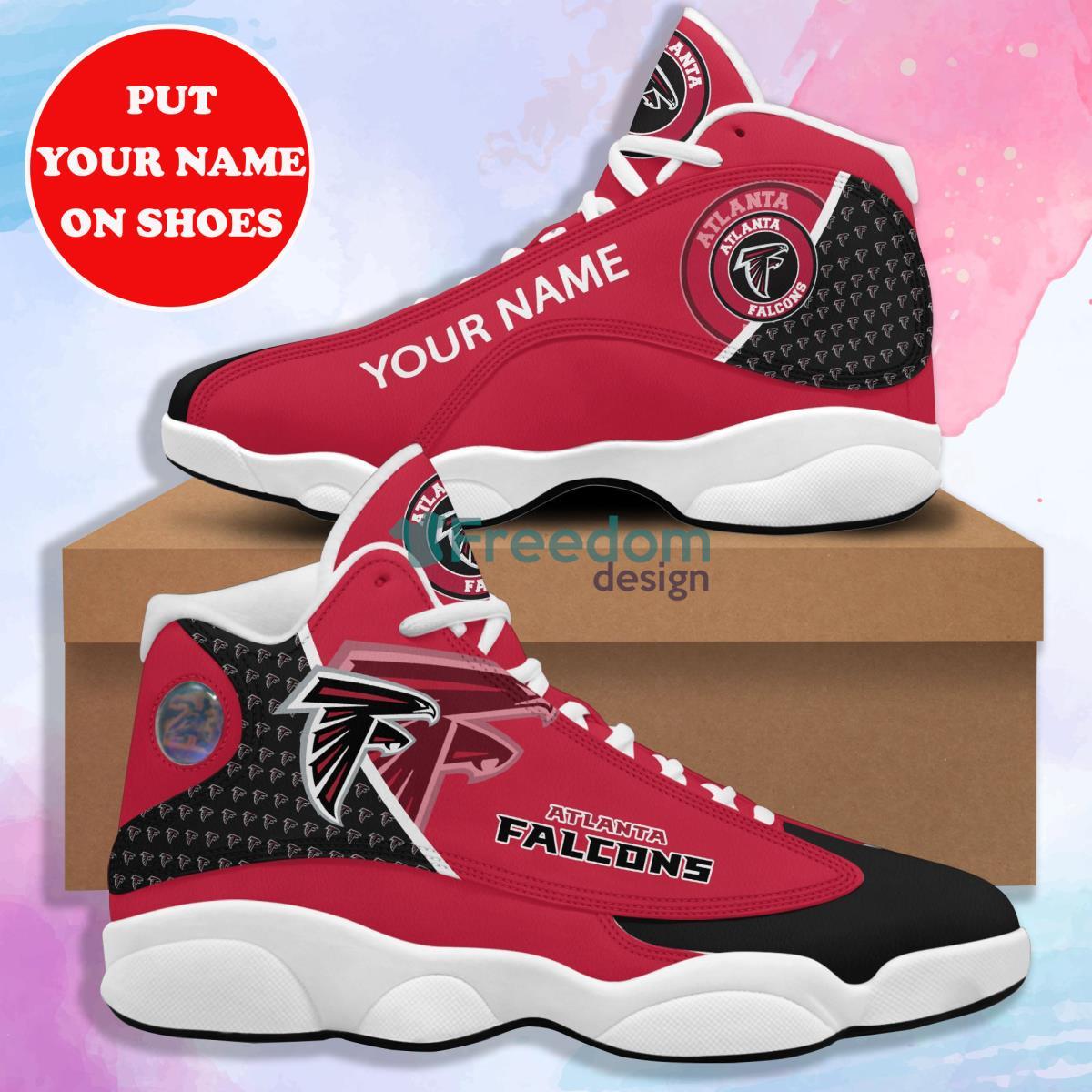 Alanta Falcons Football Team Great Custom Name Air Jordan 13 Sneaker Product Photo 1