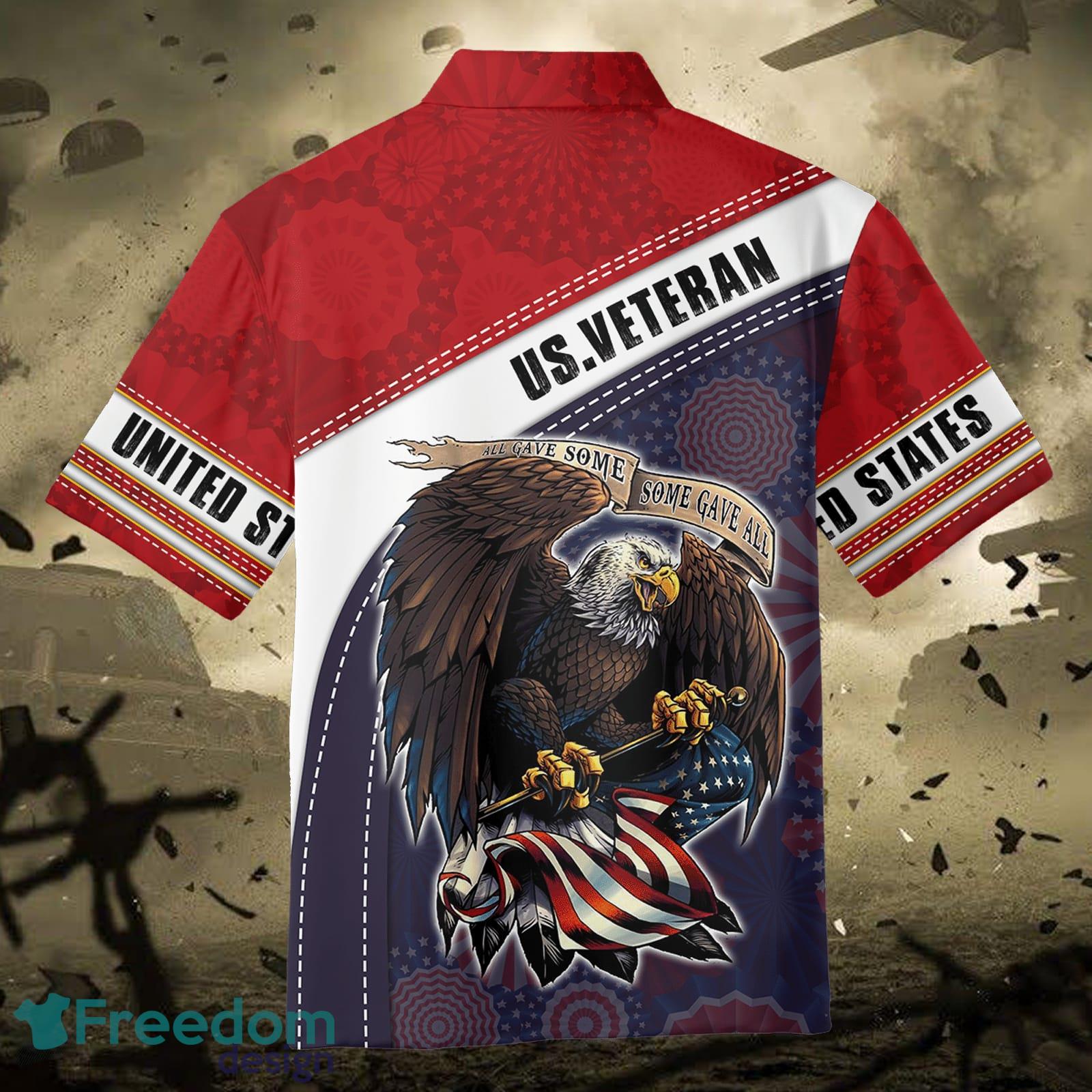 Eagle US Flag With Kansas City Chiefs Hawaiian Shirt Independence