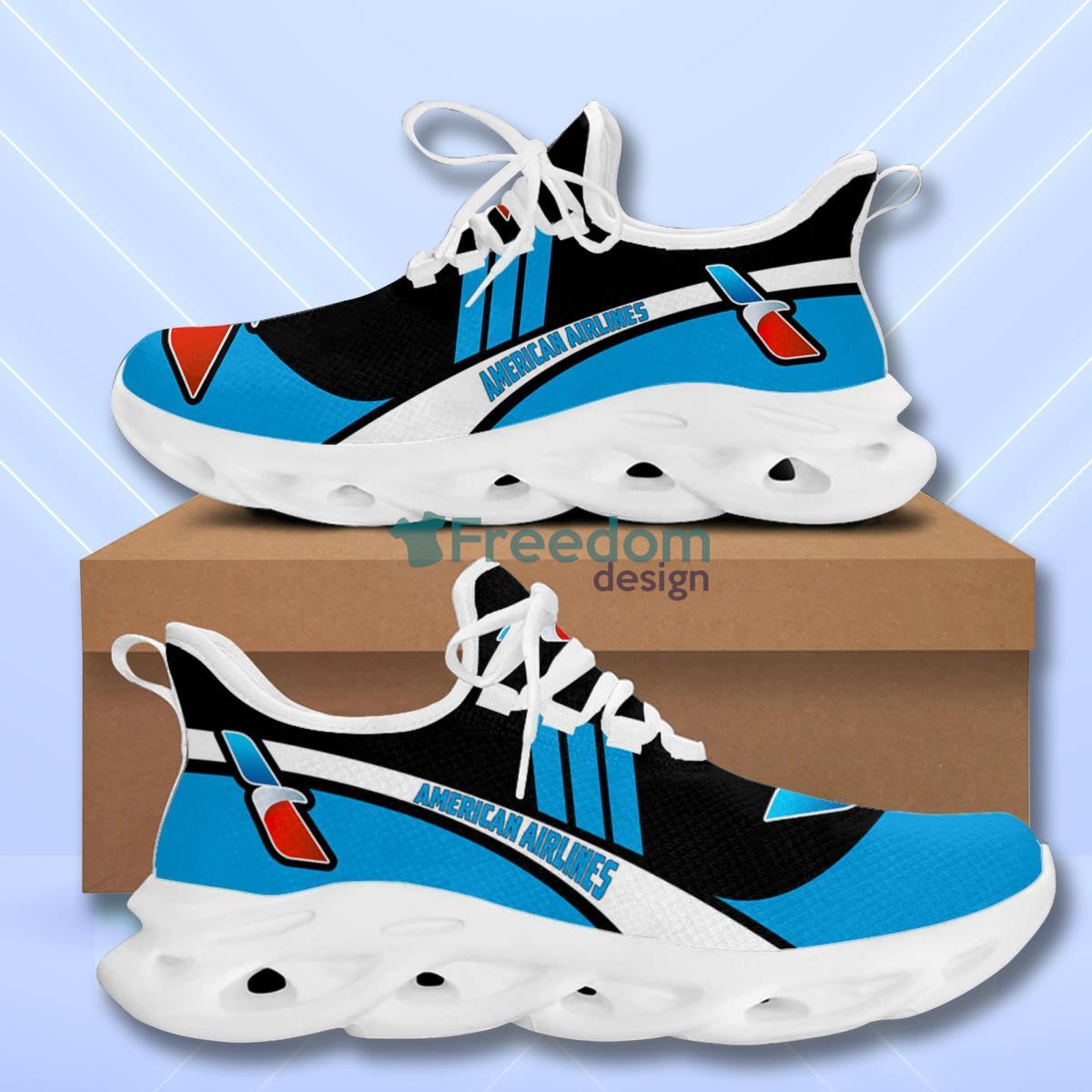 American Airlines Max Soul Shoes New Design Gift For Men Women Product Photo 2