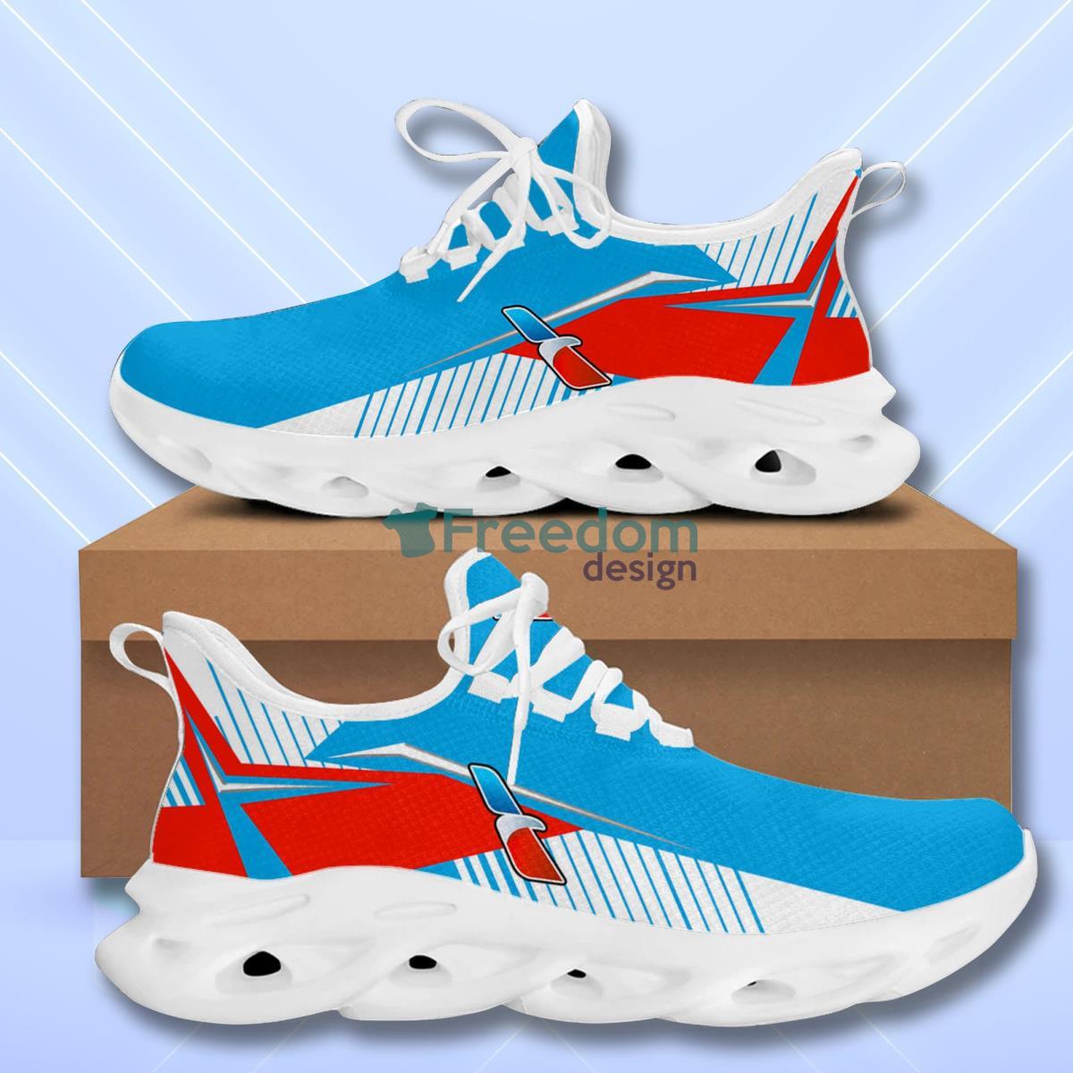 American Airlines Max Soul Shoes New Design Special Gift For Men Women Product Photo 2