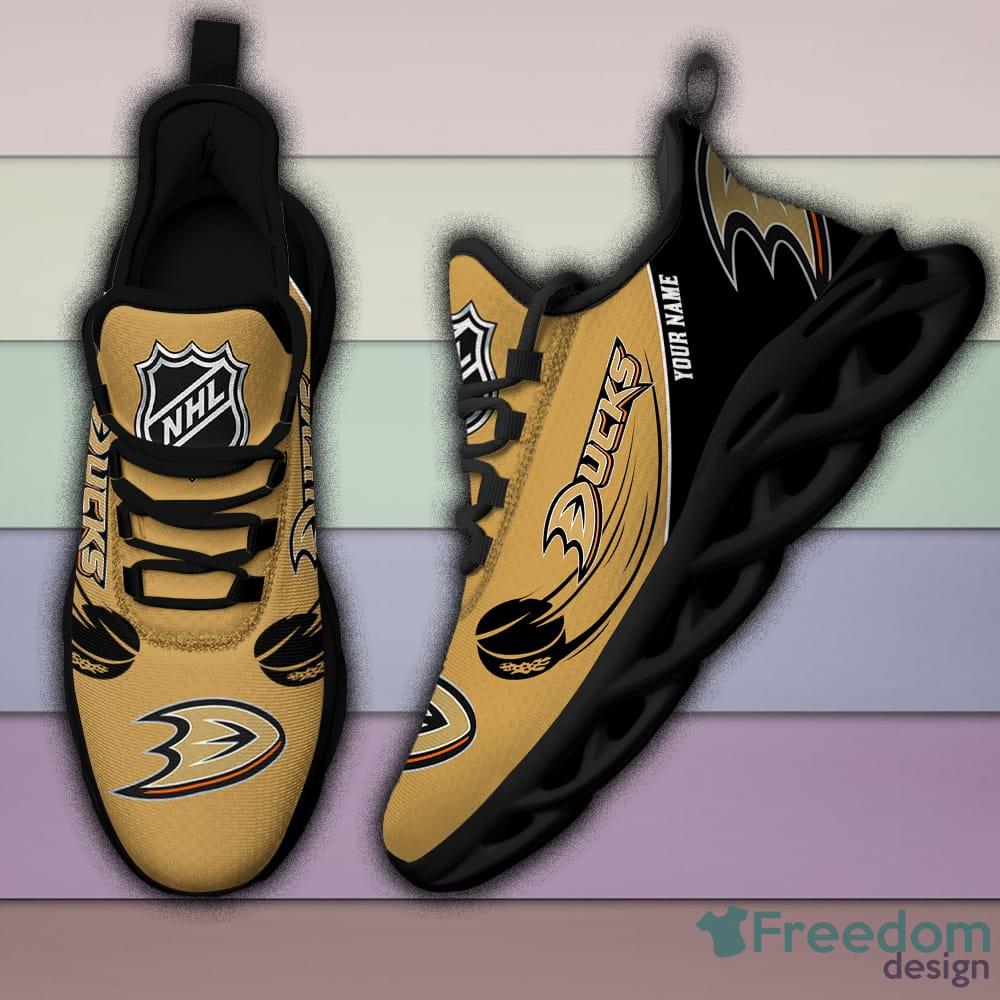 Anaheim Ducks Custom Name Max Soul Sneakers Men And Women Running Shoes For  Football Fan - Freedomdesign