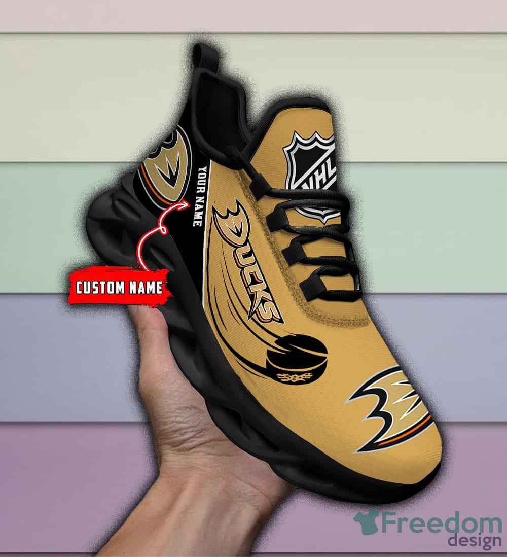 Anaheim Ducks Custom Name Max Soul Sneakers Men And Women Running Shoes For  Football Fan - Freedomdesign