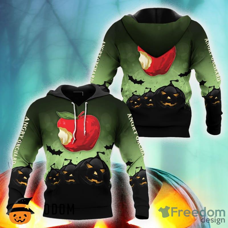 Angry Orchard Night Pumpkin Hoodie Zip Hoodie Gift Halloween For Men And Women - Angry Orchard Halloween Night Pumpkin Hoodie & Zip Hoodie_2