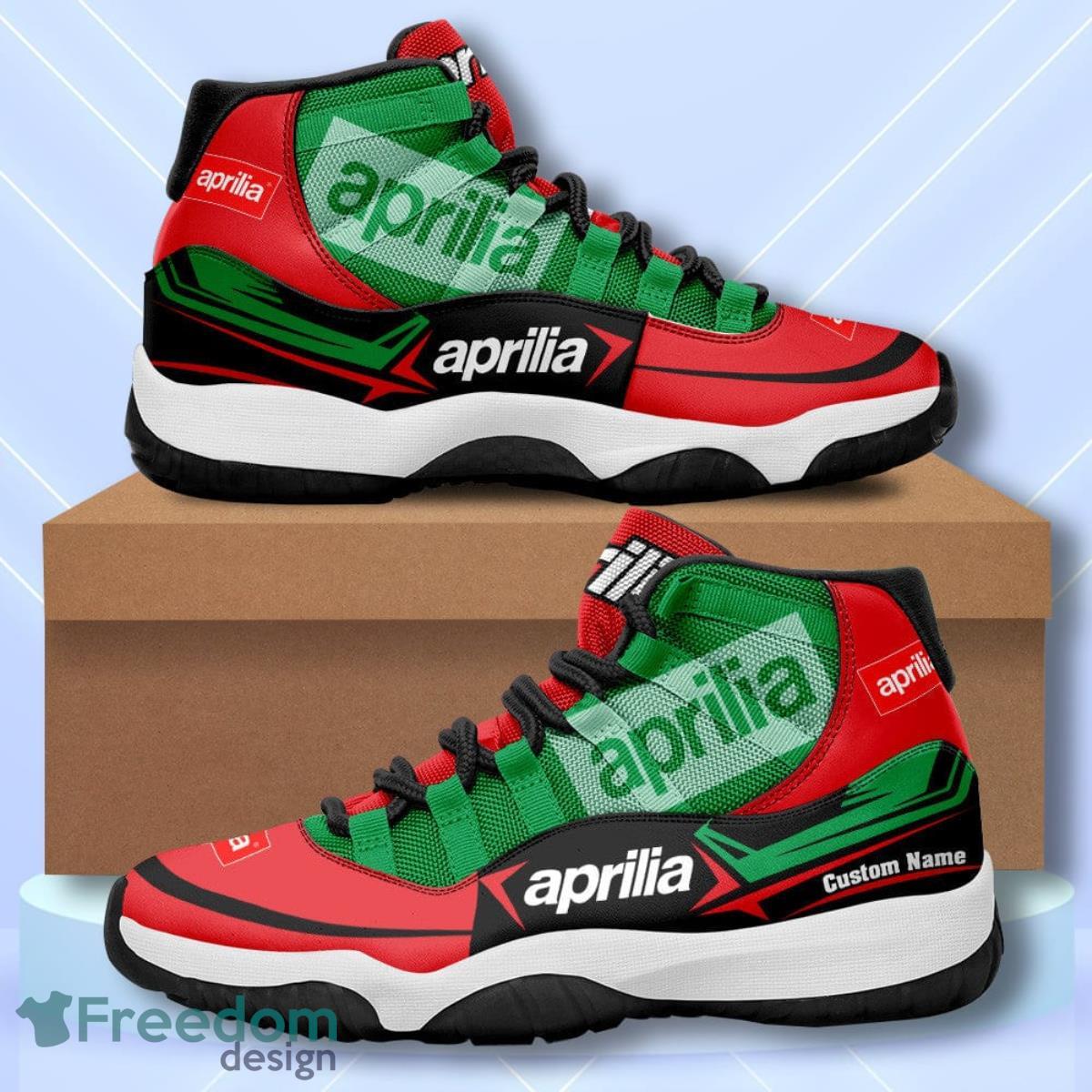 Aprilia Custom Name Air Jordan 11  Sneakers Vintage Shoes Product Photo 1