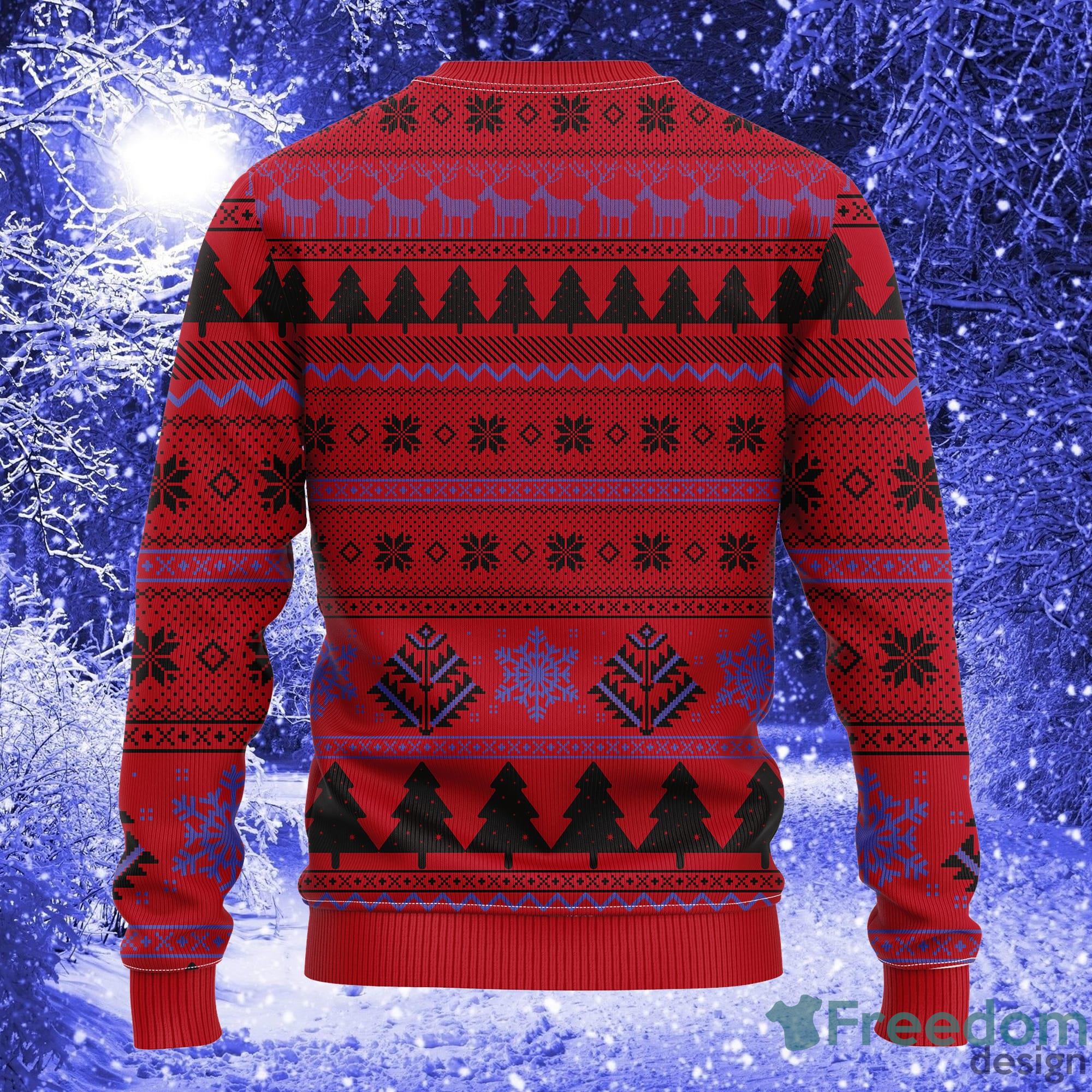 Ariel The Little Mermaid Noel Mc Thanksgiving Women Mens Ugly Christmas Sweater image Ariel The Little Mermaid Noel Mc Thanksgiving Women Mens Ugly Christmas Sweater - Ariel The Little Mermaid Noel Mc Ugly Christmas Sweater Thanksgiving Gift_2